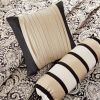 6 Piece Jacquard Quilt Set with Throw Pillows
