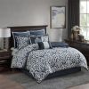 8 Piece Jacquard Comforter Set king