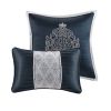 8 Piece Jacquard Comforter Set king