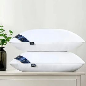 Bed Pillows Blue, 2pack (size: STANDARD)