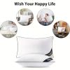 Bed Pillows Blue, 2pack