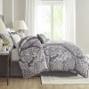 7 Piece Cotton Printed Comforter Set King