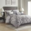 7 Piece Cotton Printed Comforter Set King