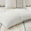 Cotton Printed Comforter Set with Chenille